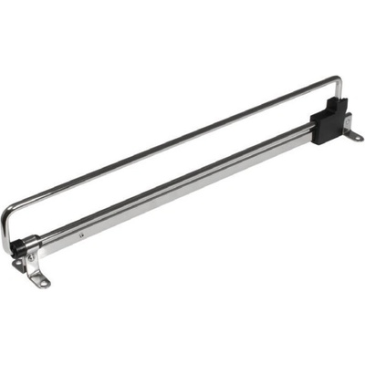 Strong Věšák výsuvný na ramínka černý chrom 500 mm – Zboží Mobilmania