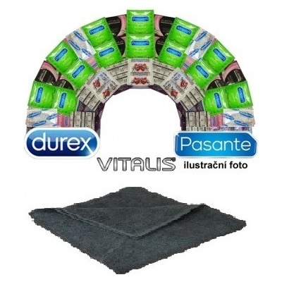Durex balíček speciální mix 60 ks + ručník