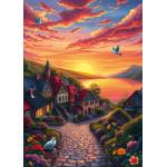 Alipson Puzzle - Puzzle View of the Lake - 500 piese
