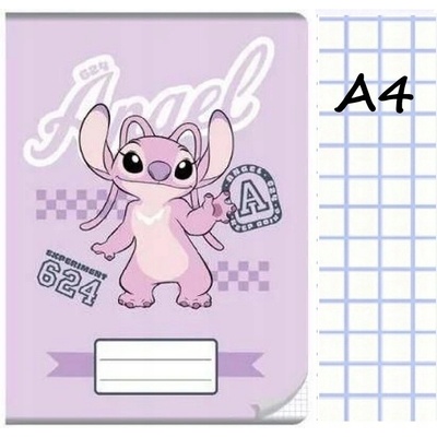Beniamin Zošit kockovaný A4 Lilo a Stich