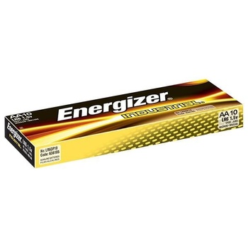Energizer Индустриална батерия Aa, 10 бр. в кутия, Energizer, 5 пъти по-силна от въглеродно-цинковите батерии (7638900361056) (7638900361056)