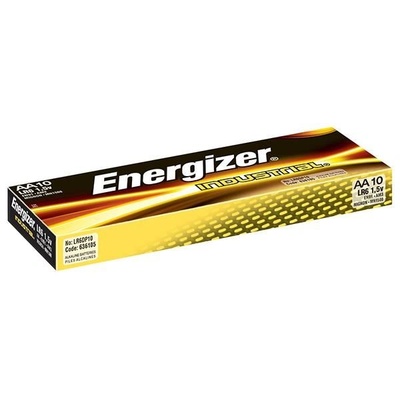Energizer Индустриална батерия Aa, 10 бр. в кутия, Energizer, 5 пъти по-силна от въглеродно-цинковите батерии (7638900361056) (7638900361056)