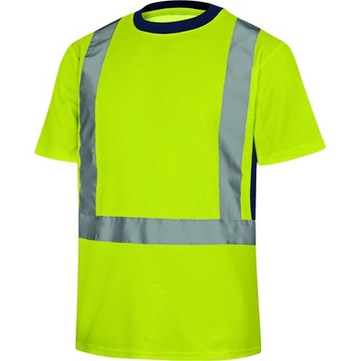 Delta Plus Tričko s krátkymi rukávmi NOVA fluorescenčno žltá 2XL
