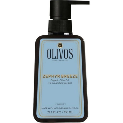 Olivos Sprchový gel s organickým olivovým olejem Hammam 750 ml