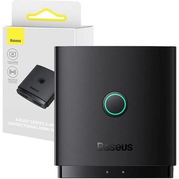 Baseus Двупосочен HDMI превключвател Baseus AirJoy 2 в 1 4K 60Hz B01331105111-00 - черен (B01331105111-00)