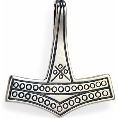 Drakkaria THOROVO KLADIVO, Dánsko, Romersdal stříbrný přívěsek velké P4086