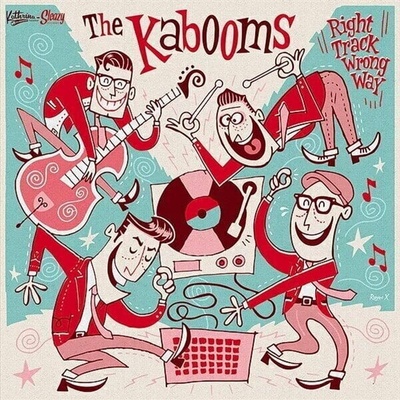 The Kabooms - Right Track Wrong Way LP