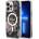 GUESS Кейс Guess GUHMP14XHCFWSK за iPhone 14 Pro Max 6.7", черен / черен, твърд, Flower MagSafe (GUE002727-0)
