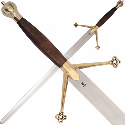 Art Gladius Skotský obouruční meč Claymore dekorační replika