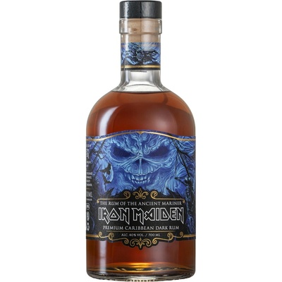 Iron Maiden Caribbean Dark Rum 40% 0,7 l (holá láhev) – Zboží Dáma