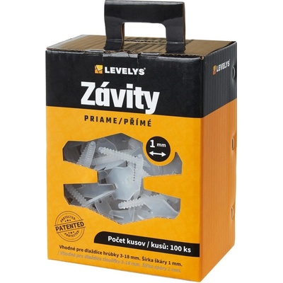 LEVELYS Závity 1mm PRIAME 100ks/bal.