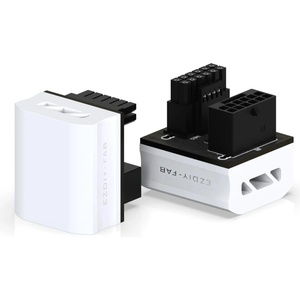 EZDIY-FAB адаптер за видеокарта 12VHPWR 600W - STD 180° White (EZ-EZDPI189-32) - pcbuild