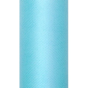 PartyDeco Гладък тюл - тюркоазен 0, 15 x 9 м