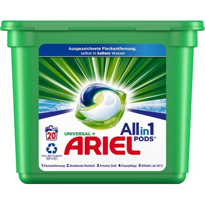 Ariel Universal+ kapsle 20 PD