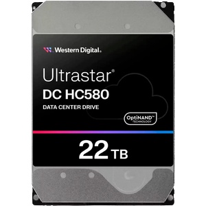 Western Digital Ultrastar DC HC580 3.5 22TB 7200rpm (WUH722422ALE6L4/0F62785)