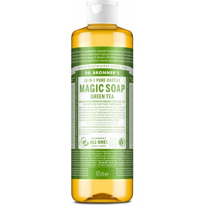 Dr. Bronner's 18in1 Pure Castile magic soap green tea 475 ml