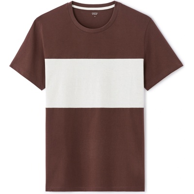 Celio Тениска Менюблок Celio | Cherven | МЪЖЕ | S