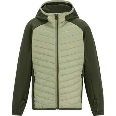 Regatta Детско поларено яке Regatta Kid's Junior Andreson Hybrid Hybrid jacket - Dark Khaki / Light Sage - размер 3-4 Years (703-7785-0411)