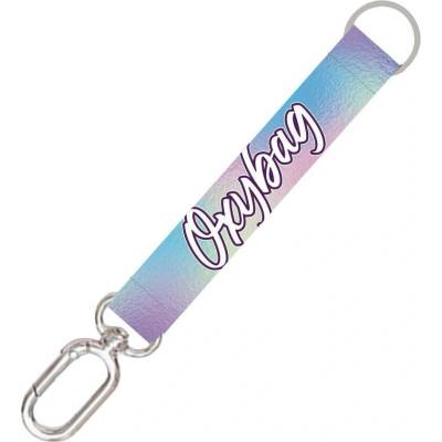 Šňůrka na krk KARTON P+P Krátká s karabinkou Holographic 6 72226