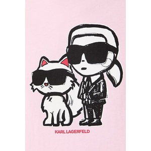 Karl Lagerfeld тениска дамска от памук IKON SKETCH (A1W17129) - answear - 175,83 лв