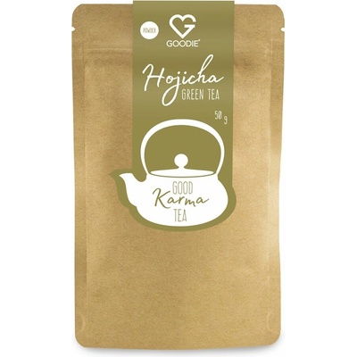 Goodie Hojicha japonský pražený zelený čaj prášok 50 g