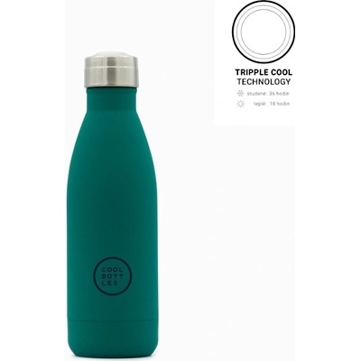 Cool Bottles Termo fľaša z nerezovej ocele Vivid Quetzal 350 ml