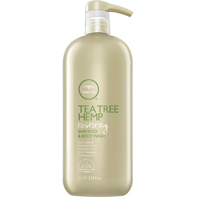 Paul Mitchell Tea Tree Hemp Restoring Shampoo & Body Wash 1000 ml