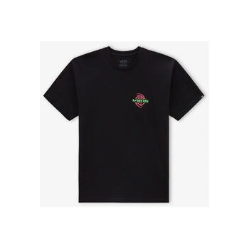 Vans WORMHOLE WARPED SS TEE VN000G44BLK1 Černá