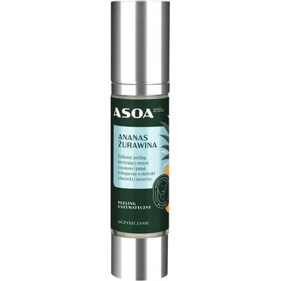 Asoa Enzymatický peeling ananas brusinky 50 ml