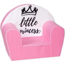 Baby Nellys Lux Little Princess dětské křesílko růžové