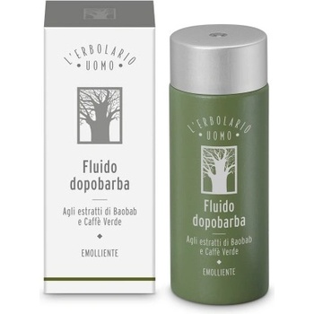 L'Erbolario UOMO Fluido Dopobarba Emolliente - Успокояващ флуид за след бръснене с екстракти от баобаб и зелено кафе 120мл