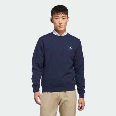 adidas mikina Crewneck modrá/zelená
