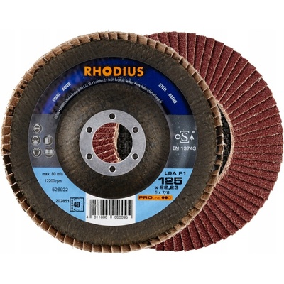 Rhodius Lamelový brúsny kotúč 125 x 22,23 mm P40 202851
