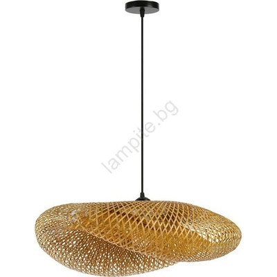 Immax 08270L - Пендел HILO 1xE27/40W/230V Ø 80 см бамбук (IM1360)