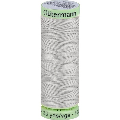 Prima-obchod Polyesterové nitě Gütermann Jeans návin 30 m, barva 008 šedá nejsvětlější