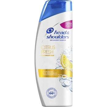 Head & Shoulders šampon proti lupům pro mastné vlasy Citrus Fresh 200 ml