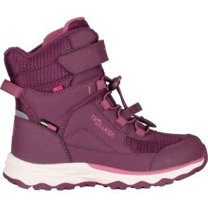 Trollkids Детски зимни ботуши Trollkids Kid's Hafjell Winter Boots XT Winter boots - Deep Ruby / Frozen Berry - размер 37 (EU) (702-2966-1020)