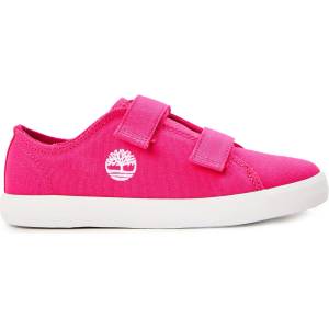 Timberland Детски маратонки Timberland Unisex Kids' Low Velcro Sneaker Canvas Trainers - BrightPink Cnvs