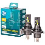 m-tech h4 led premium smart series set 6000k 35w (lspsng4)