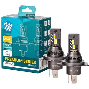 m-tech h4 led premium smart series set 6000k 35w (lspsng4)