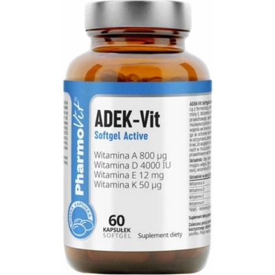 Pharmovit ADEK-Vit Softgel Active 60 kapsúl