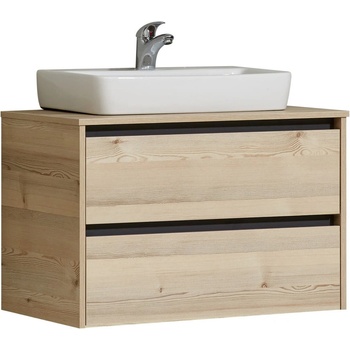 Pelipal Плоча под мивката от декор от бор в естествен цвят Quickset 393 - Pelipal (980.758130)