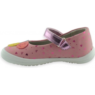 Wojtyłko jarní baleríny pro každodenní nošení s pružnou podrážkou 25405 růžové