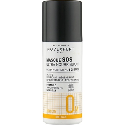 Novexpert Omegas Ultra-Nourishing SOS Mask ултраподхранваща маска за лице за жени 50 мл