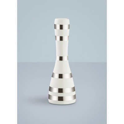 Keramický svícen Omaggio Silver 20 cm Kähler