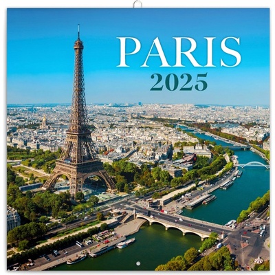Poznámkový Paríž 30 × 30 cm 2025