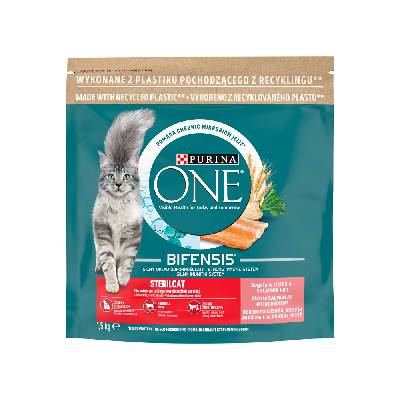Purina ONE 1,5kg Sterilcat s lososom a pšenicou