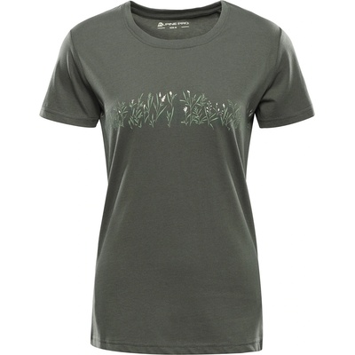 ALPINE PRO Дамска тениска от органичен памук ALPINE PRO TERMESA 3 petrol вариант pa ALPINE PRO | Zelen | ЖЕНИ | XS