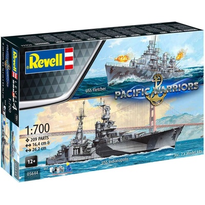 Revell USS Indianapolis & USS Fletcher Gift Set 1:700