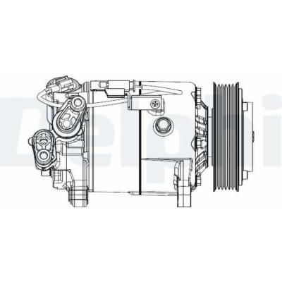 Kompresor, klimatizace DELPHI CS20500